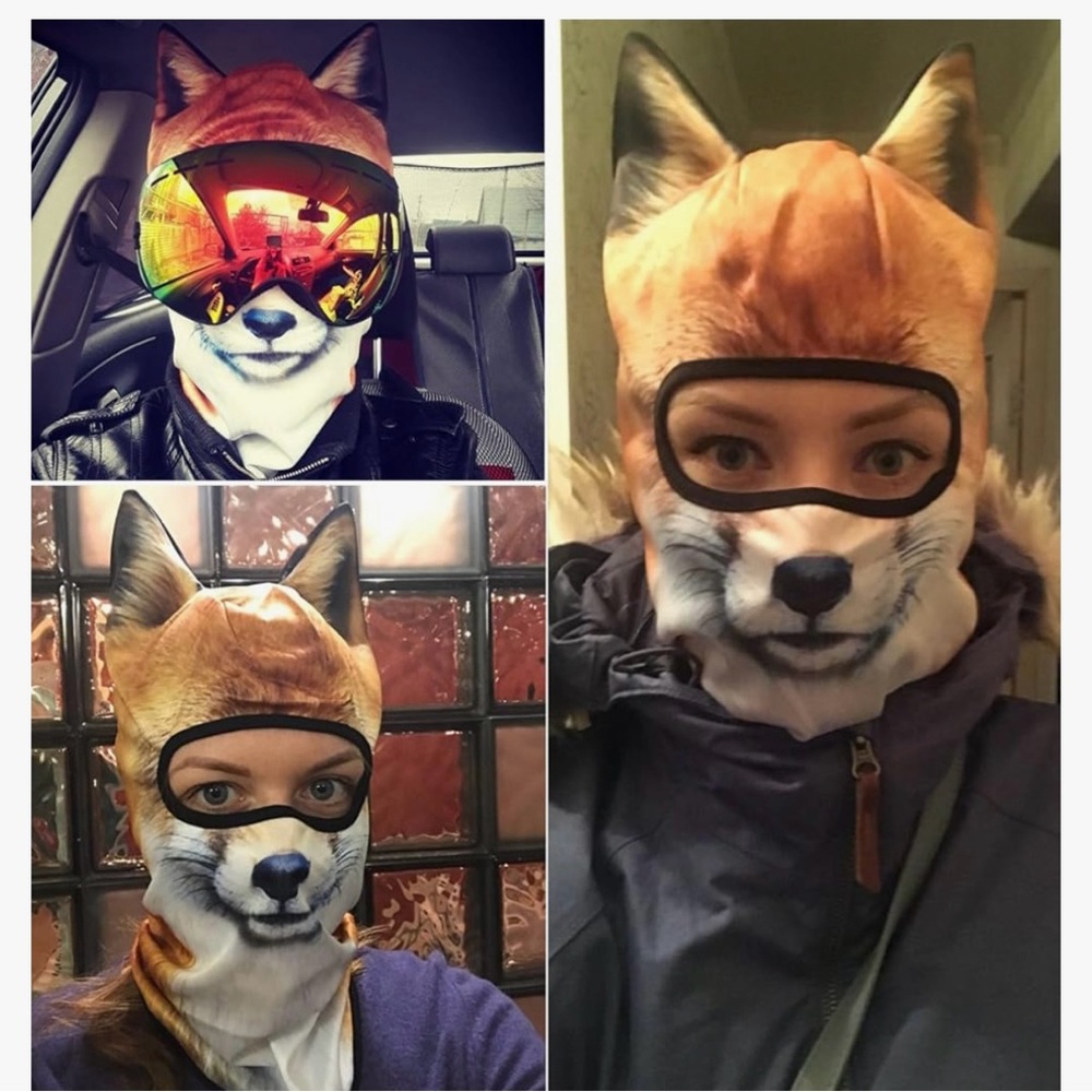 Flavour Russian clothing inc. ski masks.